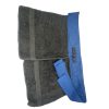 Double Panel Mini Pockets Utility Blue Handy Apron - Image 3