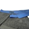 Double Panel Mini Pockets Utility Blue Handy Apron - Image 2