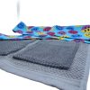 Single Panel Double Pocket Smilies Handy Apron - Image 3